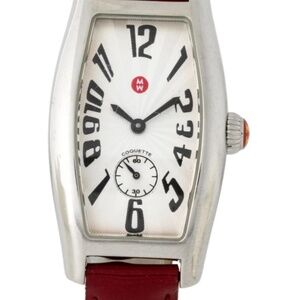Michele Watch Silver Coquette
